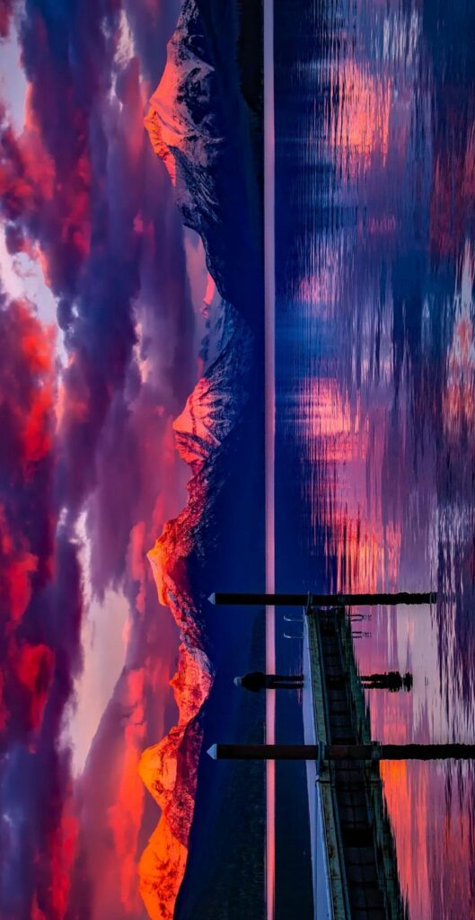 Cool landscape after editing